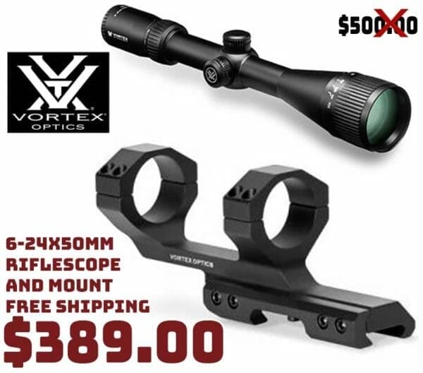 Vortex Crossfire II 6-24x50mm AO Riflescope