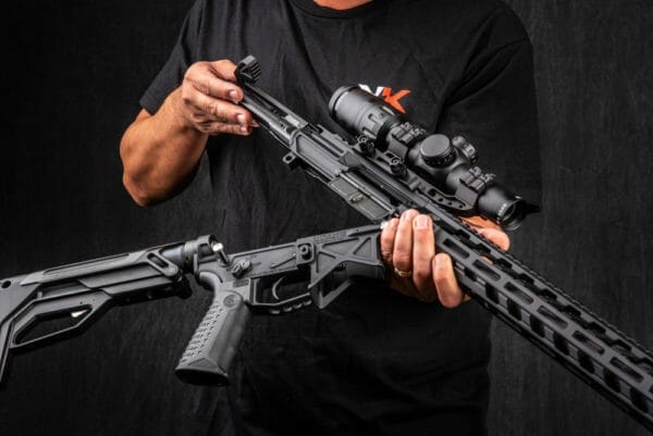Since a rifle with a Kali Key installed is a bolt action, this means the shooter can have fully-featured rifles without bullet buttons or fixed magazines.