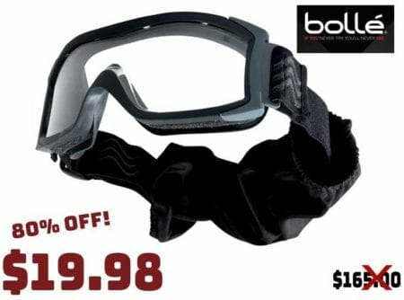 Bolle X1000 Tactical Ballistic Goggles july2021