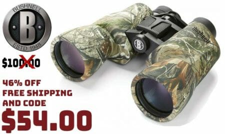 Bushnell Powerview 10X50mm BK-7 Porro Prism Instafocus Binoculars Sale