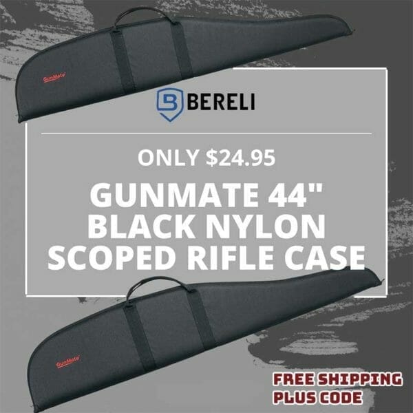 Gunmate 44 Black Nylon Scoped Rifle Case Deal