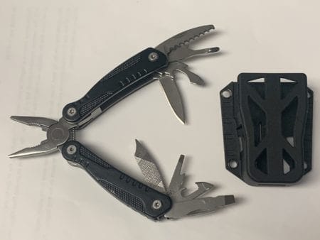 The SMITH’S 3 INCH 12 in 1 MULTITOOL is a cute little and yet functional multi tool.