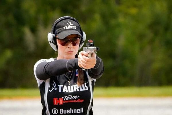 Bushnell and Hoppe’s Pro Jessie Harrison Takes Gold at World Speed Shooting Championships