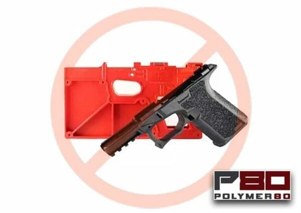 Polymer80 PF940CVL 80% Frame Textured For Glock 19/23/32 Pistols 2