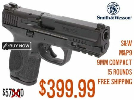 Smith & Wesson M&P9 M2.0 9mm Compact Handgun Deal dec2022