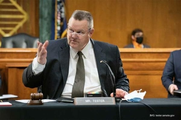 Montana Senator John Tester img tester.senate.gov