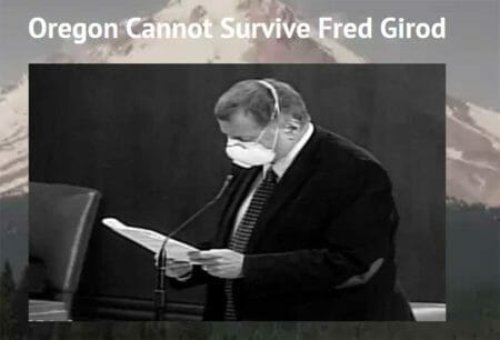 Oregon: Recall Republican Sell-Out Fred Girod