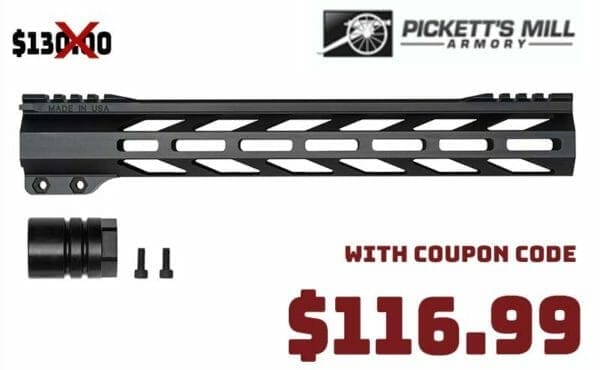 Pickett's Mill Armory 13" M-LOK Free Float Handguard