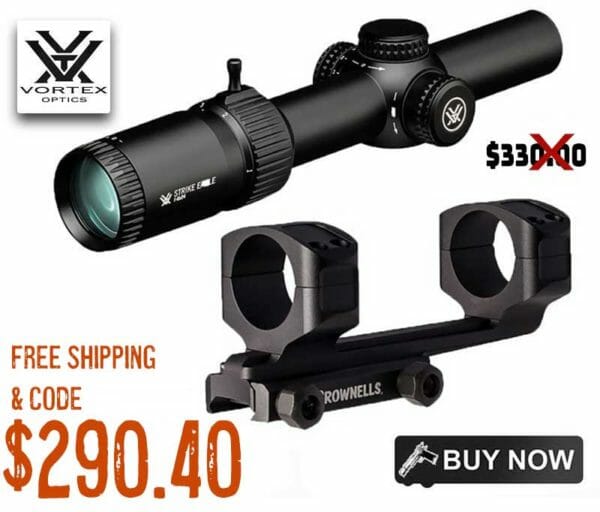 Vortex Optics Strike Eagle 1-6X24mm Rifle Scope nov2021