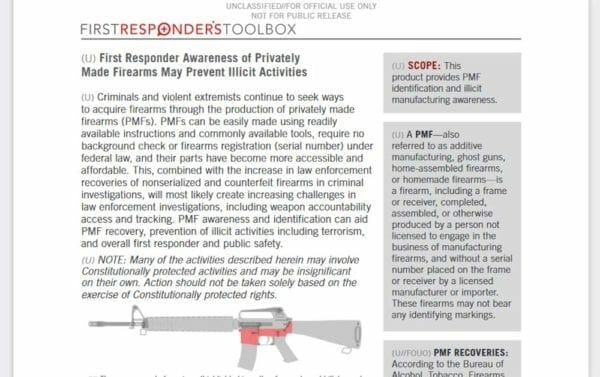 Leaked ATF Report: Private Gunmakers Are Criminals, Terrorists & Extremists