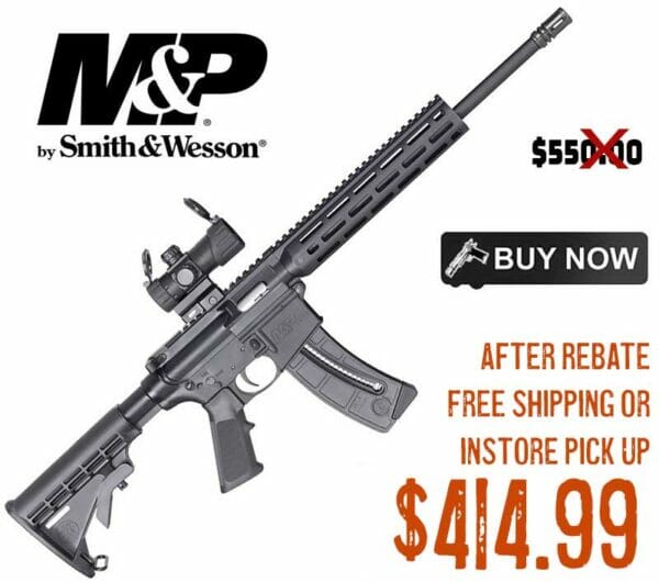 Smith & Wesson M&P 15-22 22LR Sport Rifle W Optic Sale mach2023