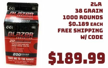 Blazer Ammunition 22Lr 38Gr 200Ct Pour Pack Sale