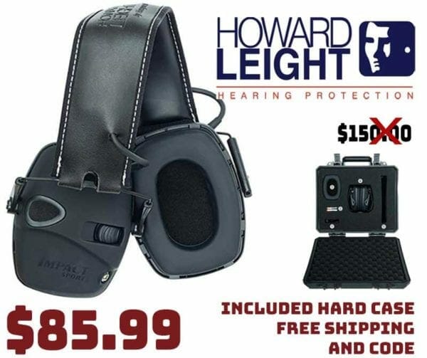 Howard Leight Impact Electronic Earmuff Hard Case Sale