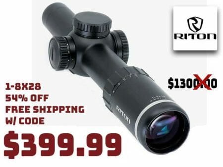 Riton Optics X7 Tactix 1-8X28 Scope CM1 Illum Reticle july2021