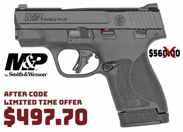 Smith & Wesson 9mm Shield Plus Micro Compact Pistol Sale