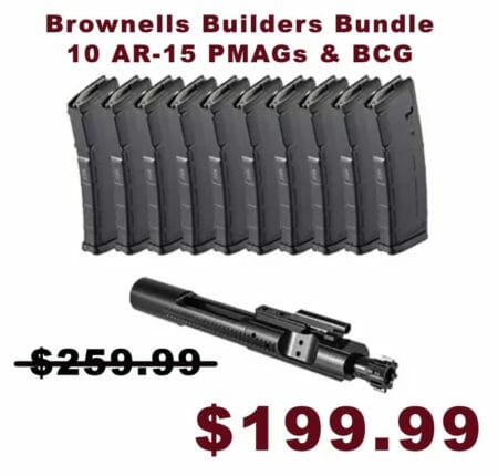 Tactical Deals: Brownells M16 BCG & 10 Magpul PMAGS $199.99