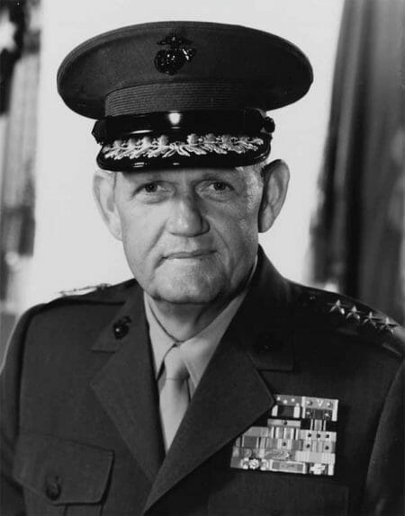 Gen. Louis H. Wilson Jr. retired as the commandant of the Marine Corps in the late 1970s.