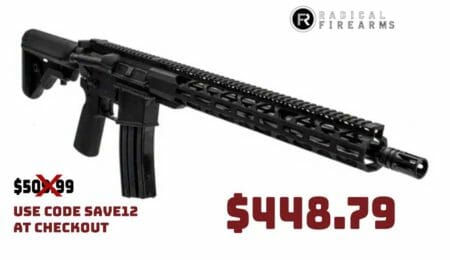 Gun Deal: Radical Firearms AR-15 16" 5.56 w/ B5 Stock & Grip $448