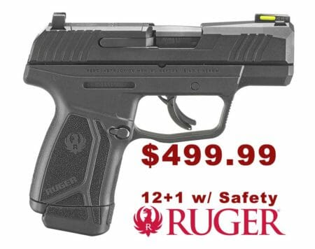 Gun Deals: Ruger MAX-9 Concealed Carry Pistol $499.99