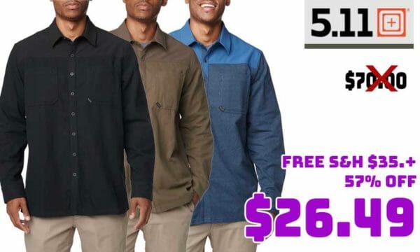 5.11 Tactical Ascension Long Sleeve Shirt Sale