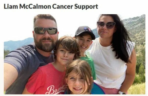 Liam McCalmon Cancer Support