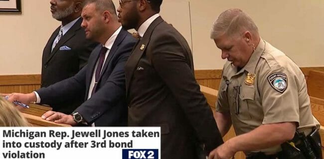 Michigan state Rep. Jewell Jones is facing an array of criminal charges