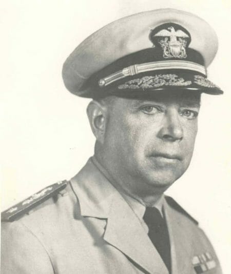 Navy Rear Adm. Claud A. Jones, Medal of Honor recipient. 