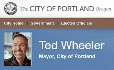 Portland Mayor Ted Wheeler