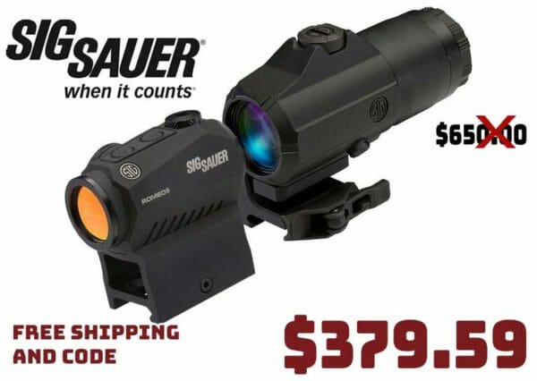 Sig Sauer Romeo5 Red Dot Sight & Juliet3 3X Magnifier Combo Kit Sale