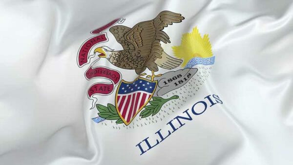 Illinois Flag NRA-ILA