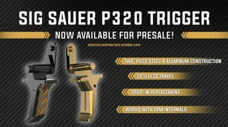 Tyrant Designs Proudly Announces NEW SIG Sauer P320 Trigger & Pre-Sale that is Live!