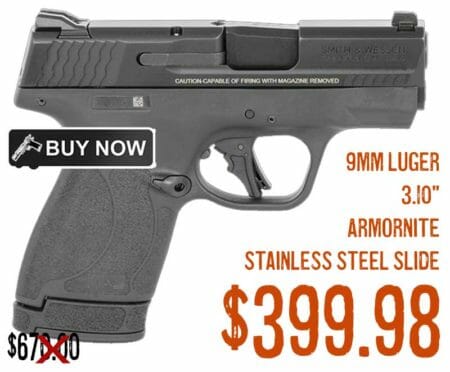 Smith & Wesson M&P Shield Plus 9mm Pistol botach oct2021