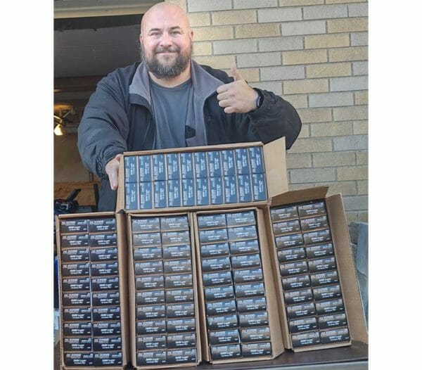 AmmoLand Announces Winner of 5,000 Rounds of CCI Blazer 9mm