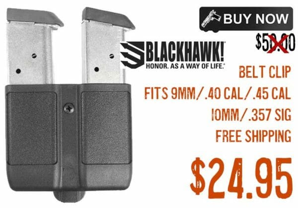 Blackhawk Double Magazine Belt Holder Sale