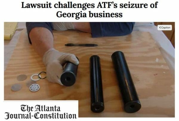 Lawsuit challenges ATF’s seizure of Georgia business