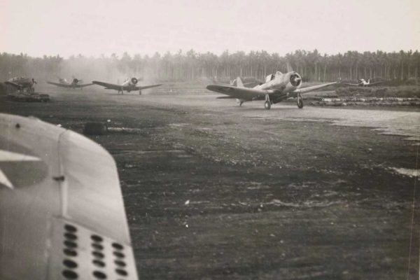 Marine Corps bombing squadron on Guadalcanal