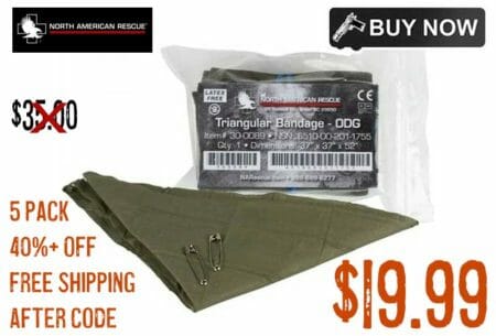 North American Rescue Triangular Bandage Sale