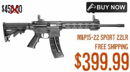 Smith & Wesson M&P15-22 Sport 22LR 16.5 Rifle march2022