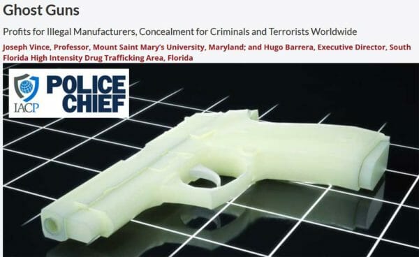 Ghost Guns Profits for Illegal Manufacturers IACP 2021