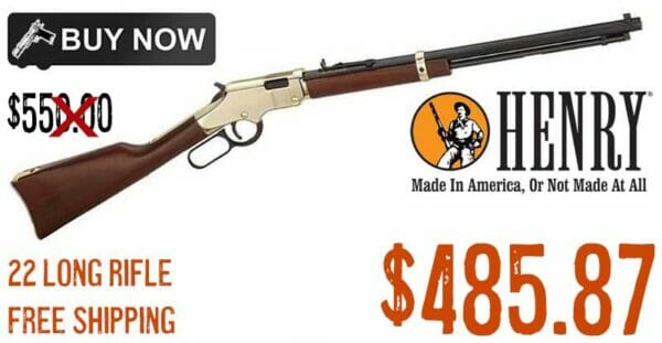 Henry Golden Boy Brass Lever Action 22LR Rifle Sale march2023