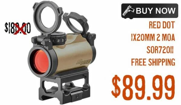 Sig Sauer Romeo-MSR 1X20mm Red Dot Sight Sale june2022