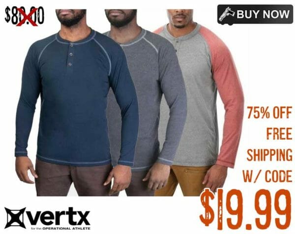 Vertx Action Henley Sale