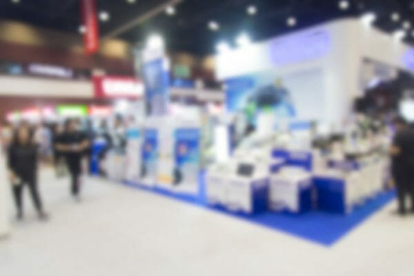 Blurry Trade Show iStock-658024706