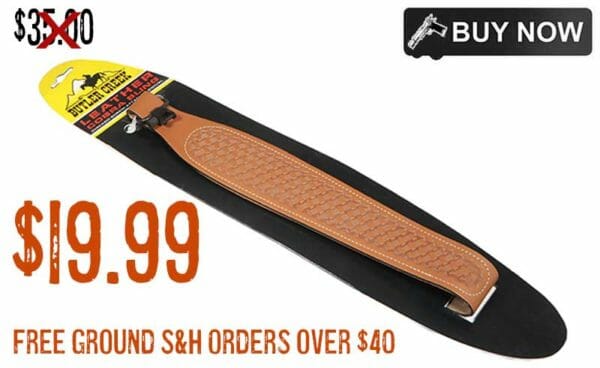 Butler Creek Brown Cobra Leather Sling Sale