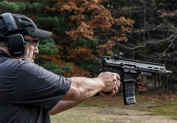 DRD TACTICAL MFP-21 AR Pistol at the Range