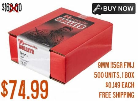 Hornady High-Volume 9mm HAP Pistol Bullets Sale march2022