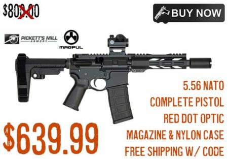 PMA 7.5" 5.56 Complete Minuteman Certus Pistol Sale