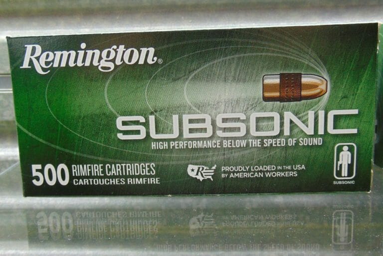SHOT Show: New Remington Subsonic .22, 40 Grain Long Rifle - AmmoLand ...