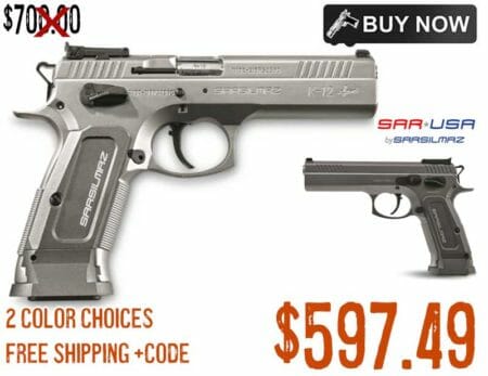 SAR USA K12 Sport, Semi-automatic 9mm Pistol Sale