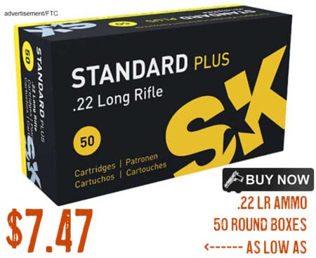 SK Standard Plus .22 LR Ammunition 50 Rounds Deal Creedmore lowest price may2024